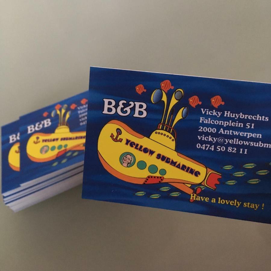 B&B Yellow Submarine Antwerpen Bagian luar foto